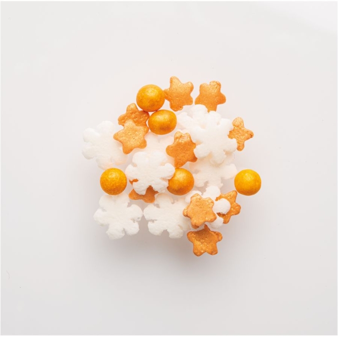 Adornos Navideos Espolvoreados - 50g 