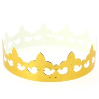 1 Corona de Reyes  16 cm - Oro