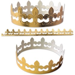 1 Corona de Reyes  16 cm - Oro. n3