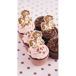 2 Unicornios (3, 7 cm) - Chocolate blanco. n�1