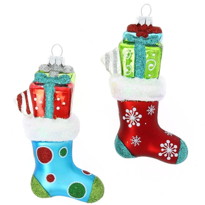 Colgadores para botas 2 Dots Snowflakes (11 cm) - Cristal 