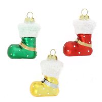 3 Colgadores para Botas Rojo/Verde/Amarillo (5 cm) - Cristal