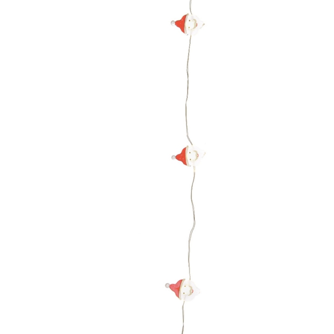 20 Micro LED Guirnalda de luces Pap Noel (190 cm) 