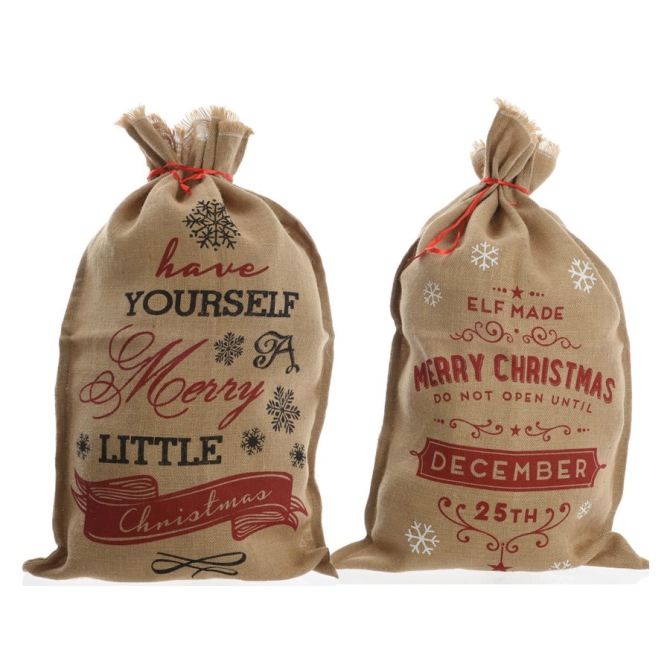 Bolsa de Regalo de Yute Grande - (80 cm) 
