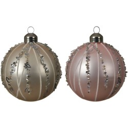 3 Bolas Navidad - Cuentas de diamantes. n°1