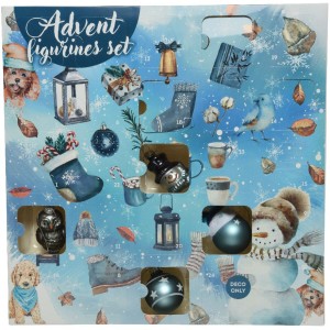 Calendario de Adviento con bolas de Navidad - Invierno