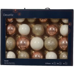 21 bolas de cristal perladas mixtas - Glitter-shiny. n1
