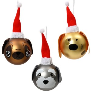 1 bola colgante para perros - Vidrio