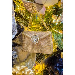 Lmpara colgante con diamantes  Oro. n2