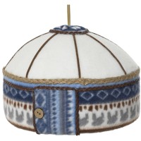 Decoracin colgante de tienda esquimal  Polister