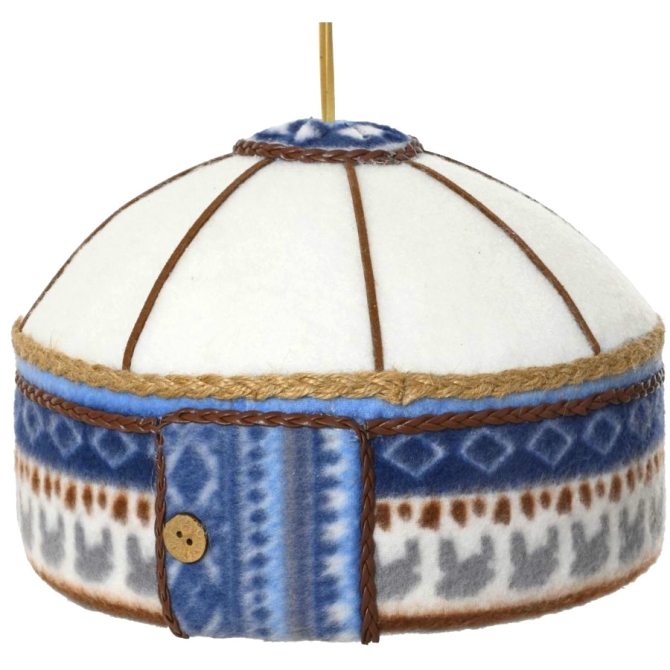 Decoraci�n colgante de tienda esquimal � Poli�ster 