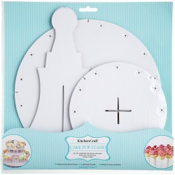 Expositor 28 Cakes Pop Classy Blanco. n°1