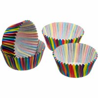 80 moldes para hornear Mini Pop Fun (4 cm)