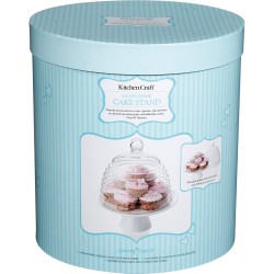 Plato para tarta bajo campana (porcelana y cristal). n1