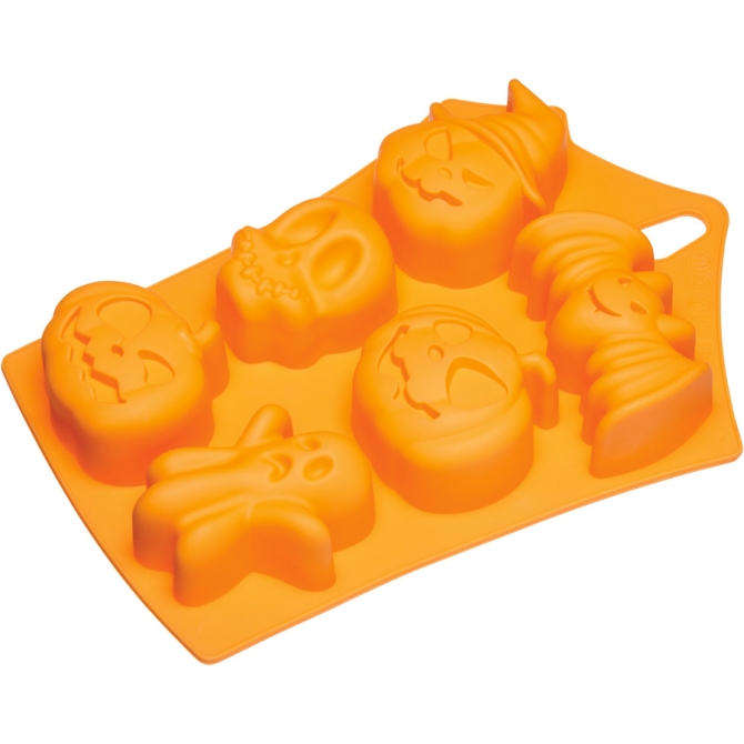 Molde de silicona 6 Muffins de Halloween 