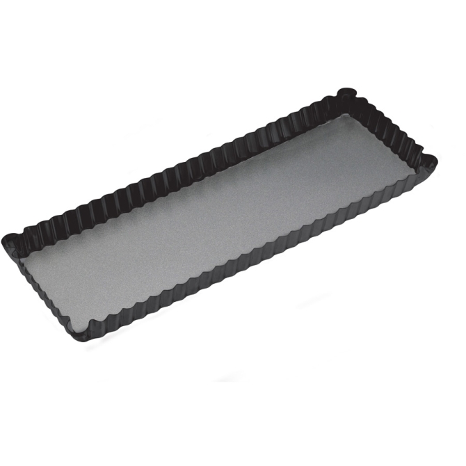 Molde de fondo extraíble largo (36 x 13 cm) - Metal 