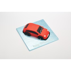 Molde coche relieve (27 cm) - Metal. n°1