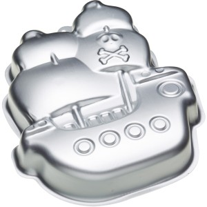 Molde Barco Pirata Relieve (28 cm) - Metal