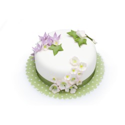 30 manteles individuales Garden Party (12,  18 y 25 cm). n1