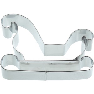 Cortador de galletas trineo (13 cm) - Metal