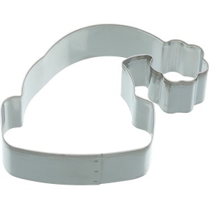 Cortador de galletas gorro navideo (10,5 cm) - Metal