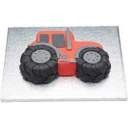 Molde Tractor en relieve (26 cm) - Metal. n1