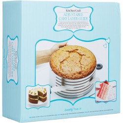 Cortador de Tartas ajustable de 6 niveles - Acero inoxidable. n1