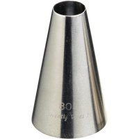 Boquilla para glaseado redonda Maxi (12 mm) - Acero inoxidable