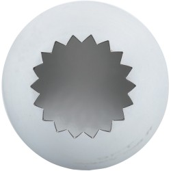 Punta para glaseado Maxi Open Star (18 mm) - Acero inoxidable. n1