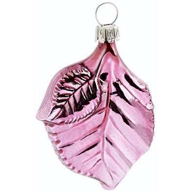 Bola hoja de rosa (6 cm) - Cristal 