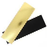 2 Suelas Tronco Oro/Negro (34 cm)
