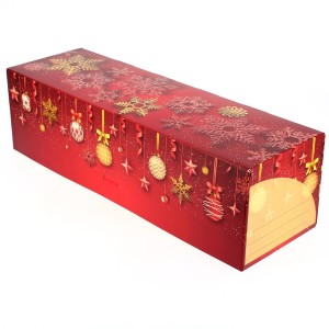 Paquete para Tronco de navidad Bolas/Copos (35 cm) - Cartn