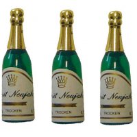 4 botellas de champn de plstico