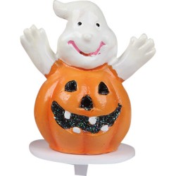6 palillos de calabaza de Halloween 3D de plstico. n2
