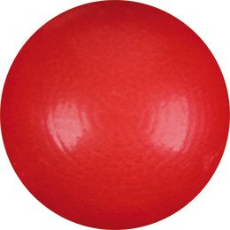 9 bolas chocolate rojo 