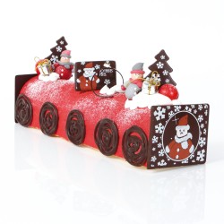9 bolas chocolate rojo. n1
