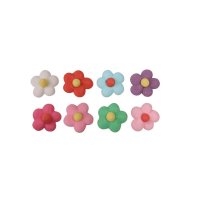 10 Flores Orphelias Pequeas (1 cm) - Azcar