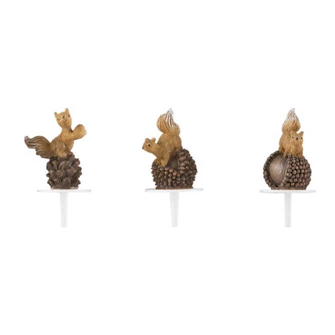 3 picos de ardilla (7 cm) - Plstico 