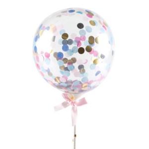 Kit de decoracin para tartas con globos - Multicolor