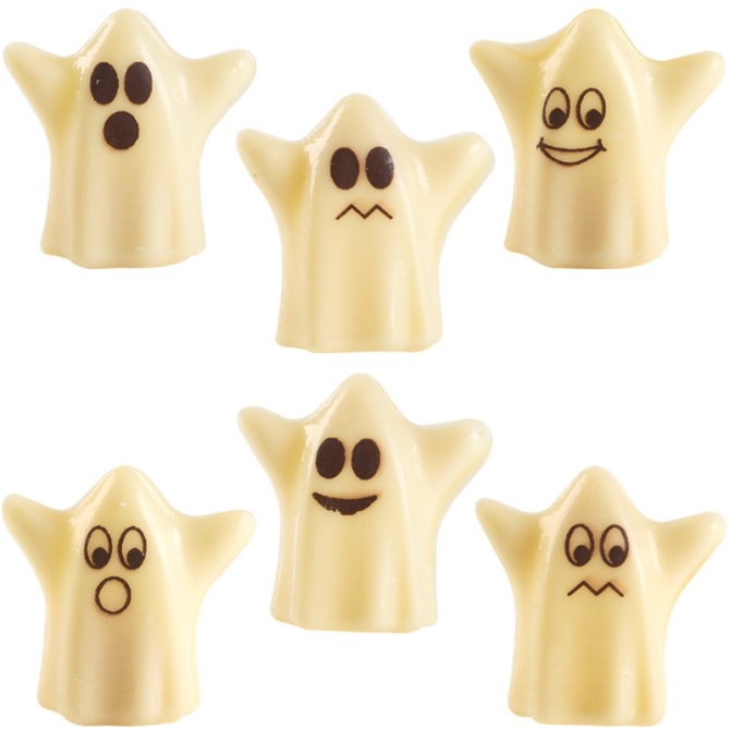 6 Fantasma 3D - Chocolate Blanco 