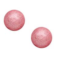 2 Bolas Disco Borgoa (2,2 cm) - Chocolate Blanco