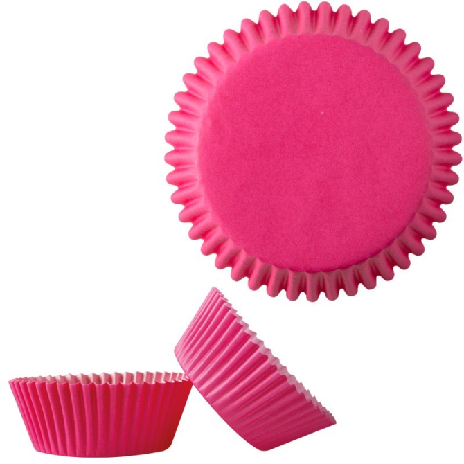 50 Cajitas para Cupcakes - Rosa 