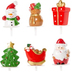 Figuras navideas 6 Pics (4 cm)