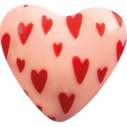 4 Corazn 2D 3 cm - Chocolate Blanco. n2