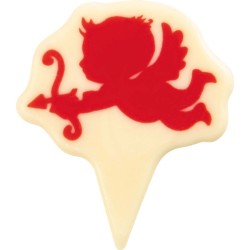 3 Pas Cupido 5, 8 cm - Chocolate Blanco. n2