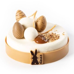 Obleas 'Pascua' (3, 5 cm) - Caramelo de Chocolate. n1