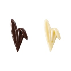 8 Orejas de Conejo - 4 de Chocolate Blanco / 4 de Chocolate Negro. n1