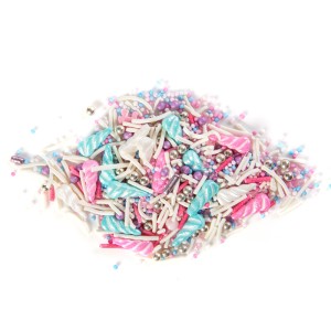50 g de adornos espolvoreados - Unicornio
