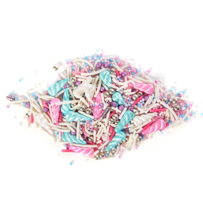 50 g de adornos espolvoreados - Unicornio 