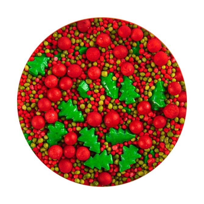 50 g de adornos espolvoreados - Navidad 